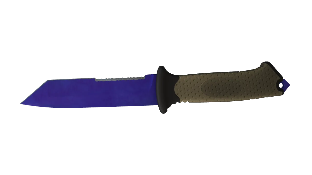 Ursus Knife | Doppler (Sapphire) seed #800, back
