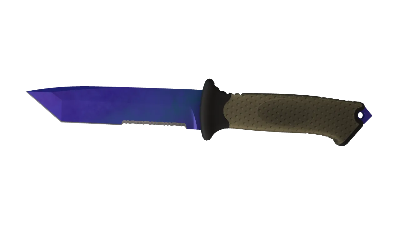 Ursus Knife | Doppler (Sapphire) seed #838, front