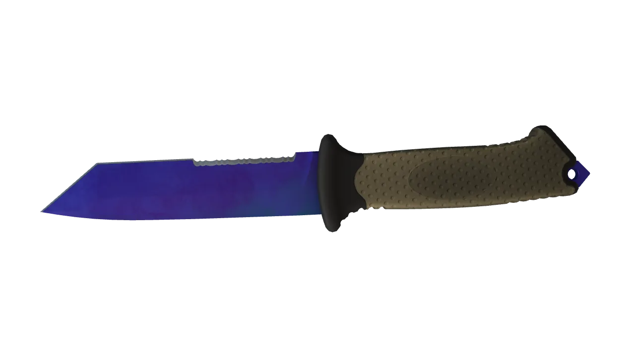 Ursus Knife | Doppler (Sapphire) seed #862, back