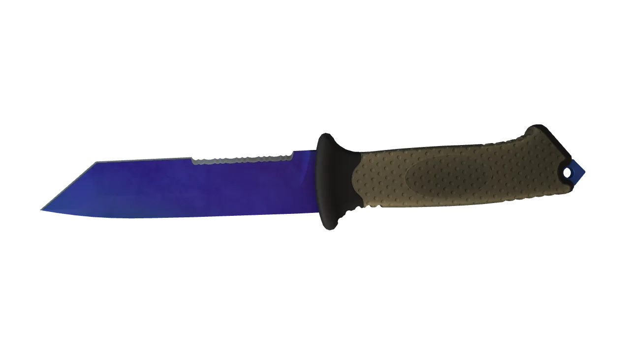 Ursus Knife | Doppler (Sapphire) seed #876, back