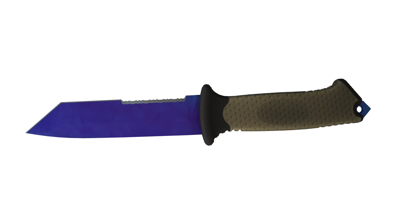 Ursus Knife | Doppler (Sapphire) seed #908, back