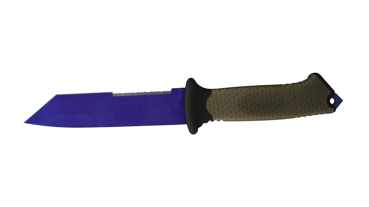 Ursus Knife | Doppler (Sapphire) seed #910, back
