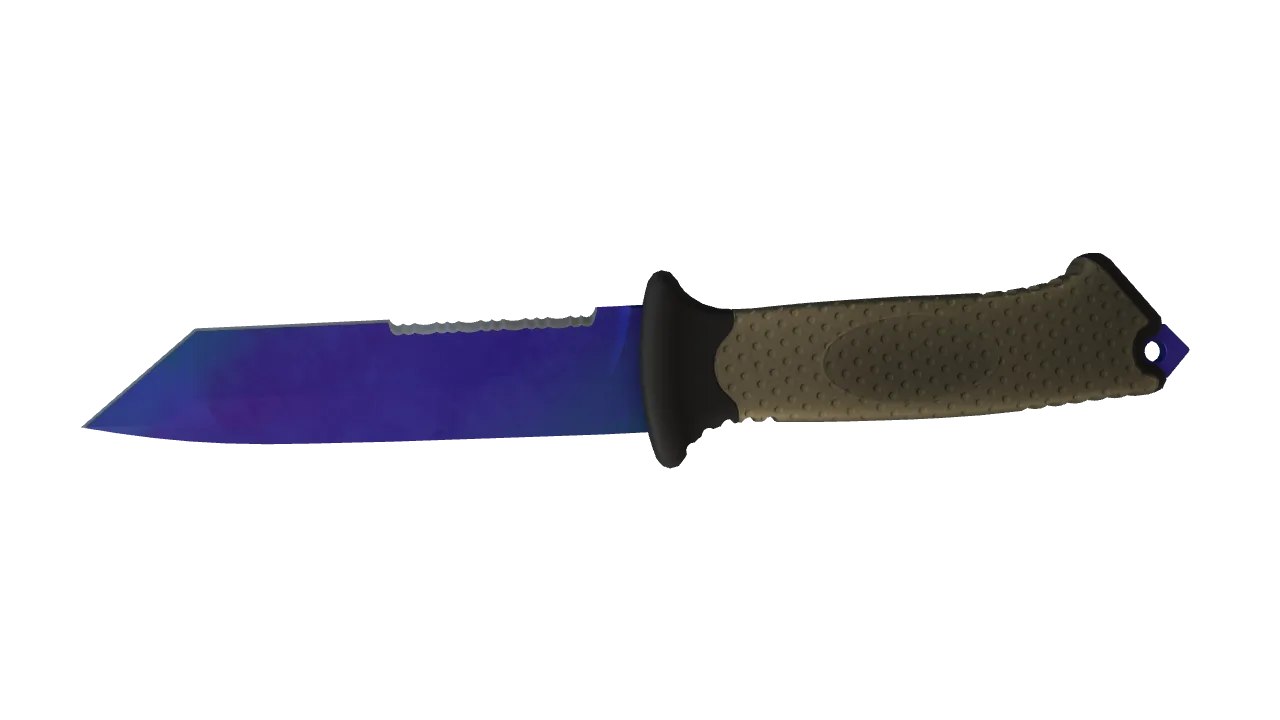 Ursus Knife | Doppler (Sapphire) seed #917, back