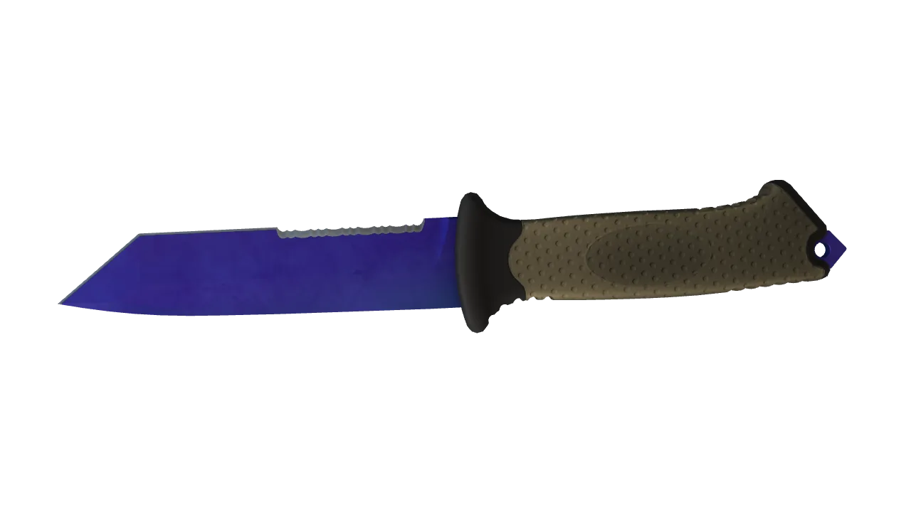 Ursus Knife | Doppler (Sapphire) seed #925, back
