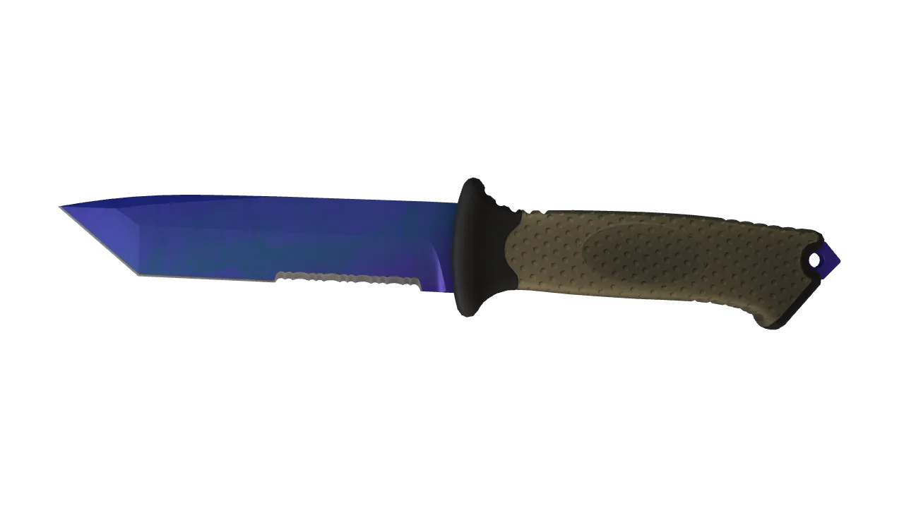 Ursus Knife | Doppler (Sapphire) seed #925, front