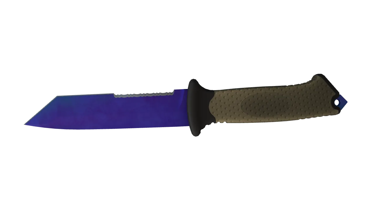 Ursus Knife | Doppler (Sapphire) seed #936, back
