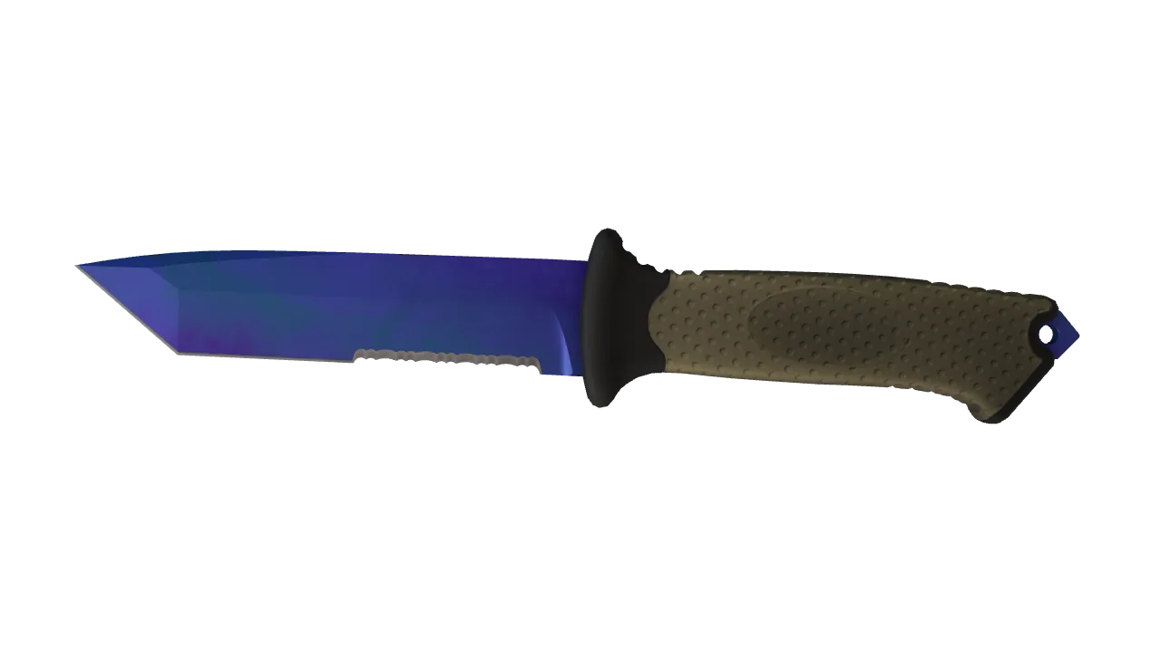Ursus Knife | Doppler (Sapphire) seed #982, front
