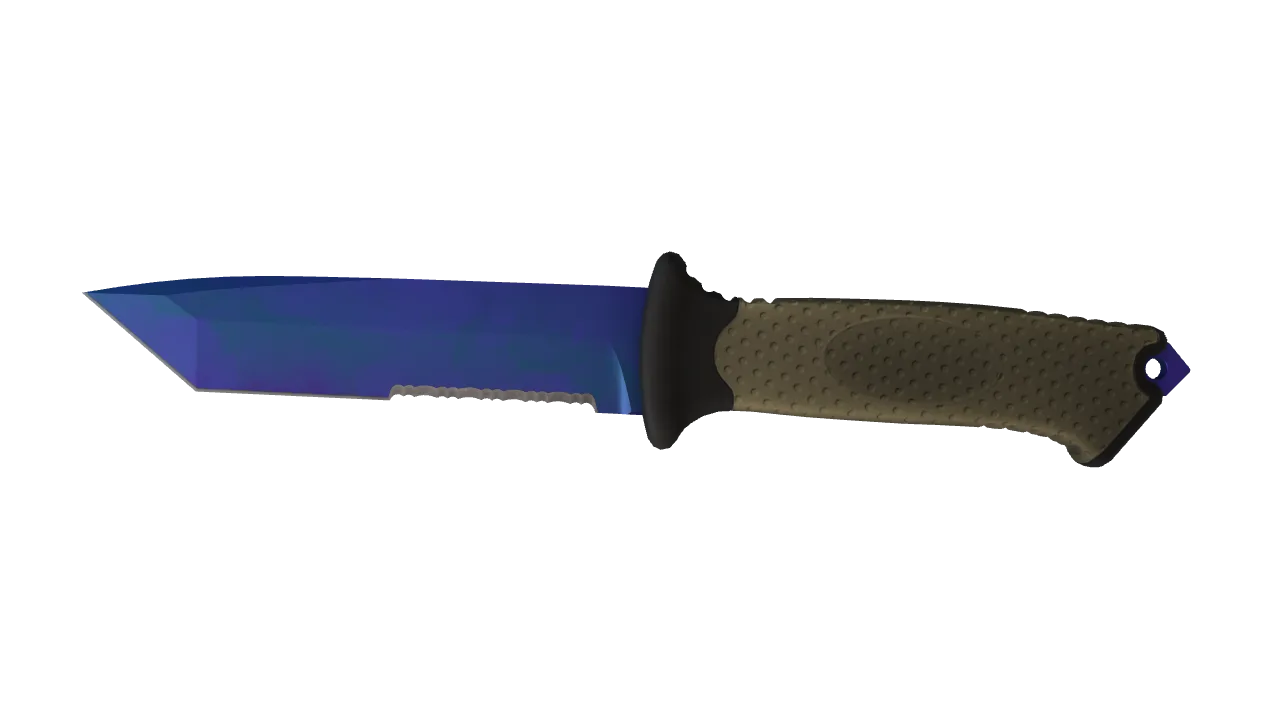 Ursus Knife | Doppler (Sapphire) seed #994, front