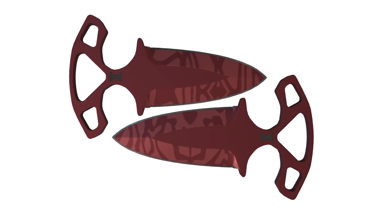 ★ Shadow Daggers | Slaughter (Factory New) — Dust II light, front
