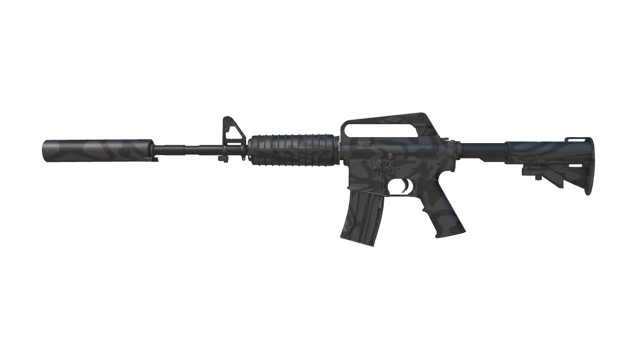 StatTrak™ M4A1-S | Dark Water (Field-Tested) — Dust II light, front