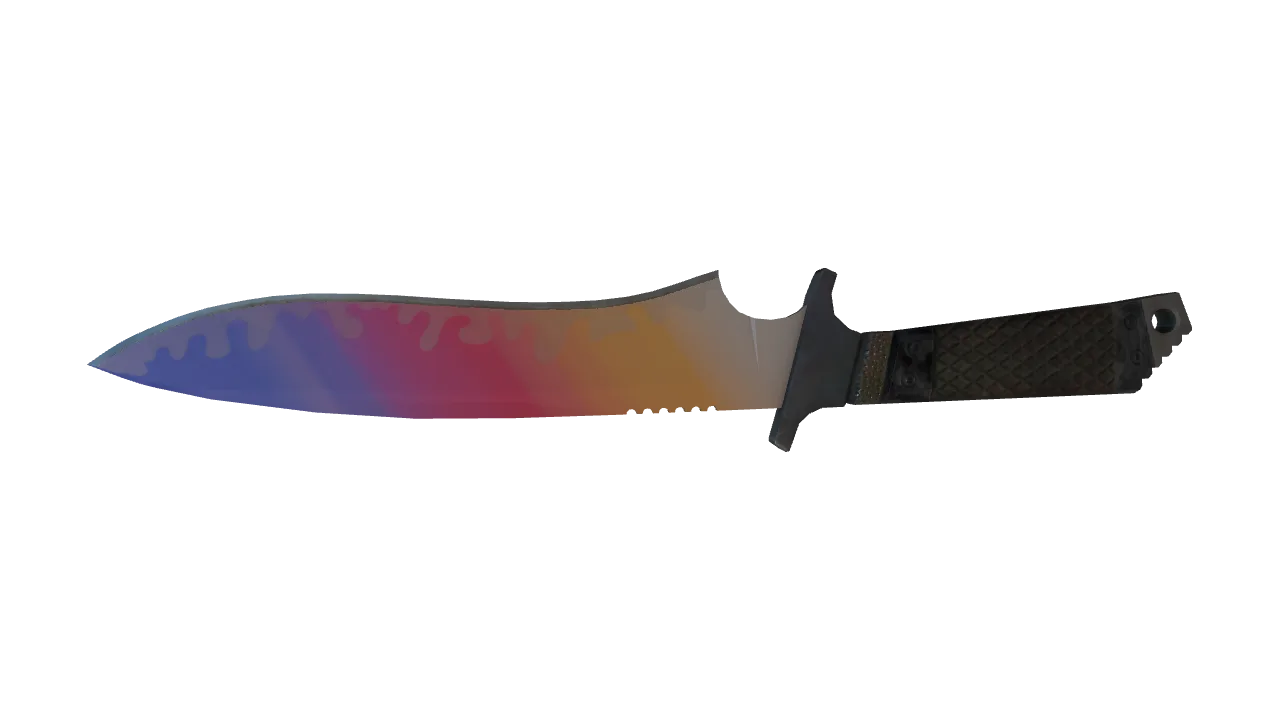 Classic Knife | Fade seed #636, back