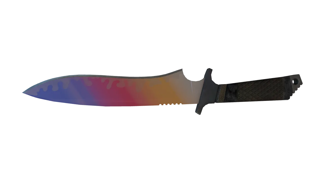 Classic Knife | Fade seed #651, back