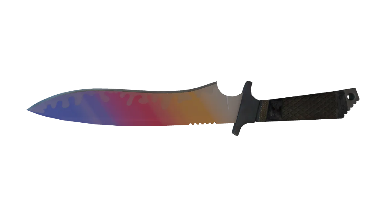 Classic Knife | Fade seed #747, back