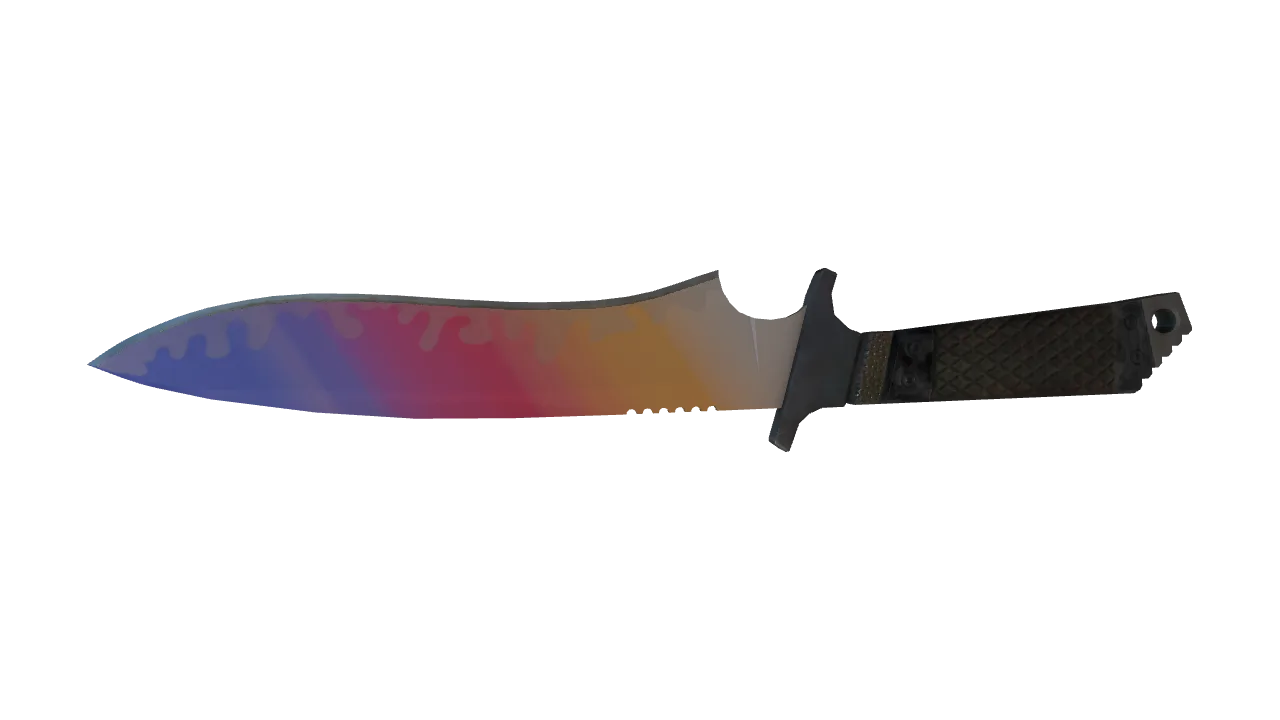 Classic Knife | Fade seed #892, back