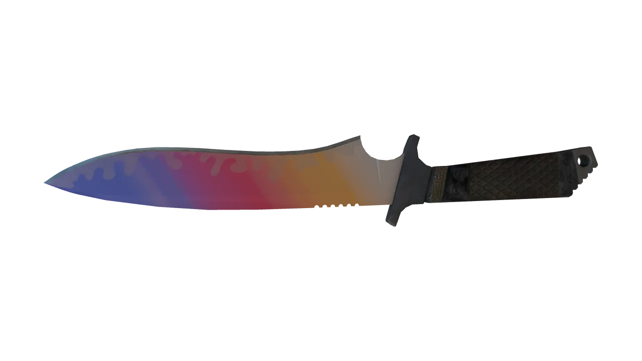 Classic Knife | Fade seed #910, back