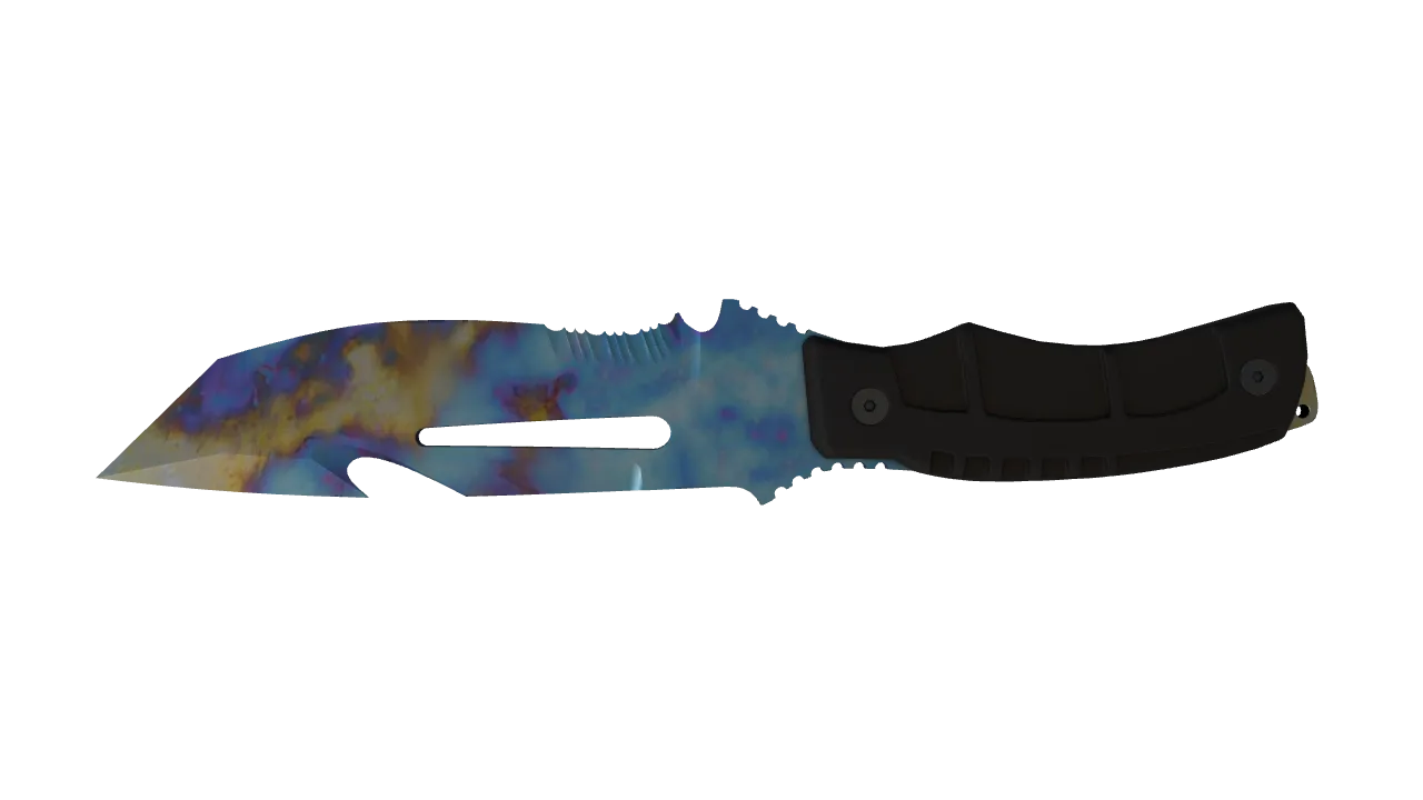 Survival Knife | Case Hardened seed #239, back