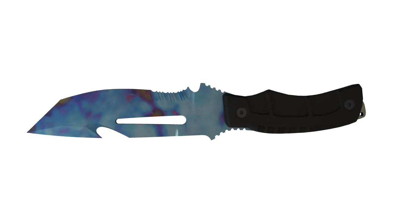 Survival Knife | Case Hardened seed #583, back