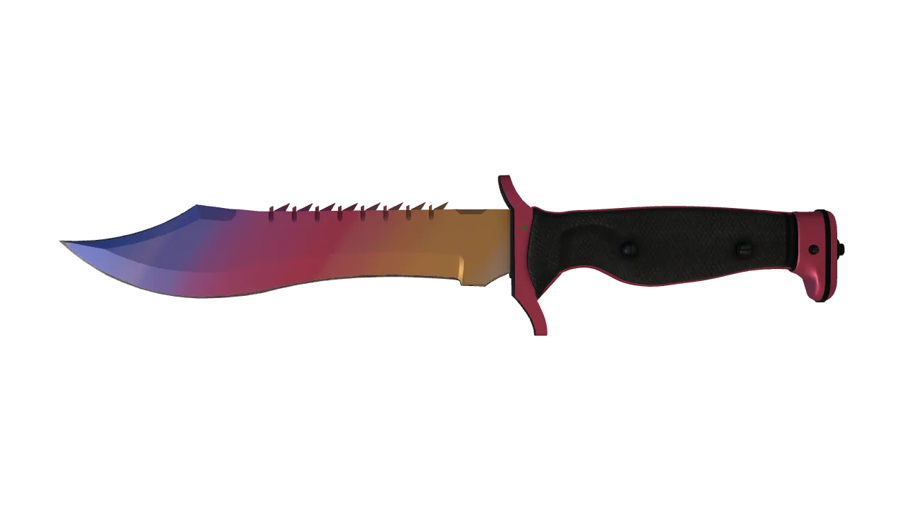 Bowie Knife | Fade seed #278, front