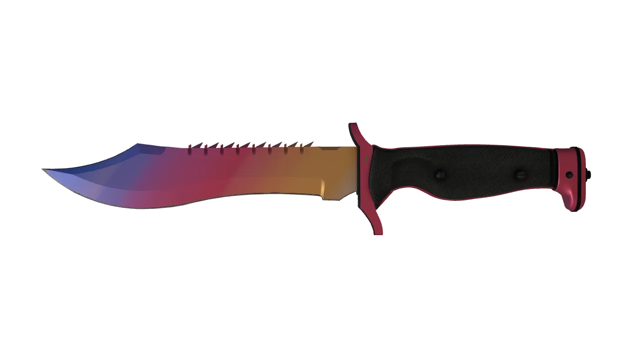 Bowie Knife | Fade seed #751, front