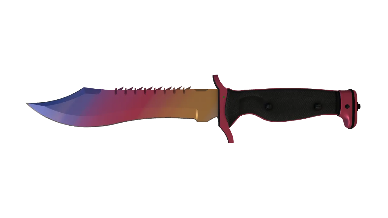 Bowie Knife | Fade seed #763, front