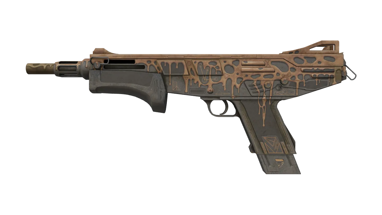 MAG-7 | Copper Coated (Battle-Scarred) — Dust II light, front