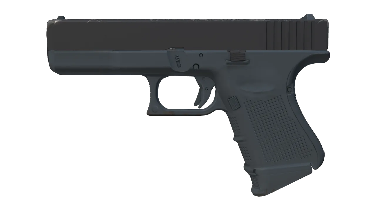 Glock-18 | Night (Minimal Wear) — Dust II light, front