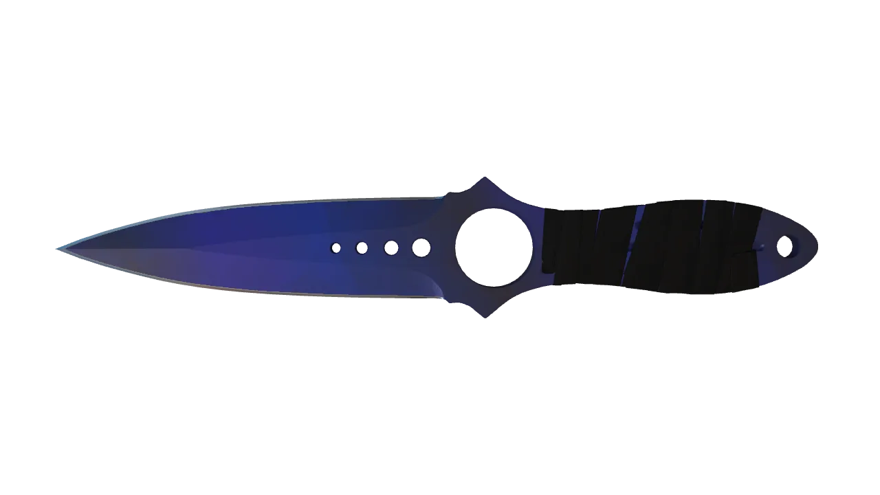 ★ Skeleton Knife | Doppler (Phase 4) (Factory New) — Dust II light, front