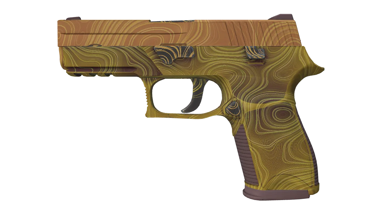 P250 | Sedimentary (Factory New) — Dust II light, front