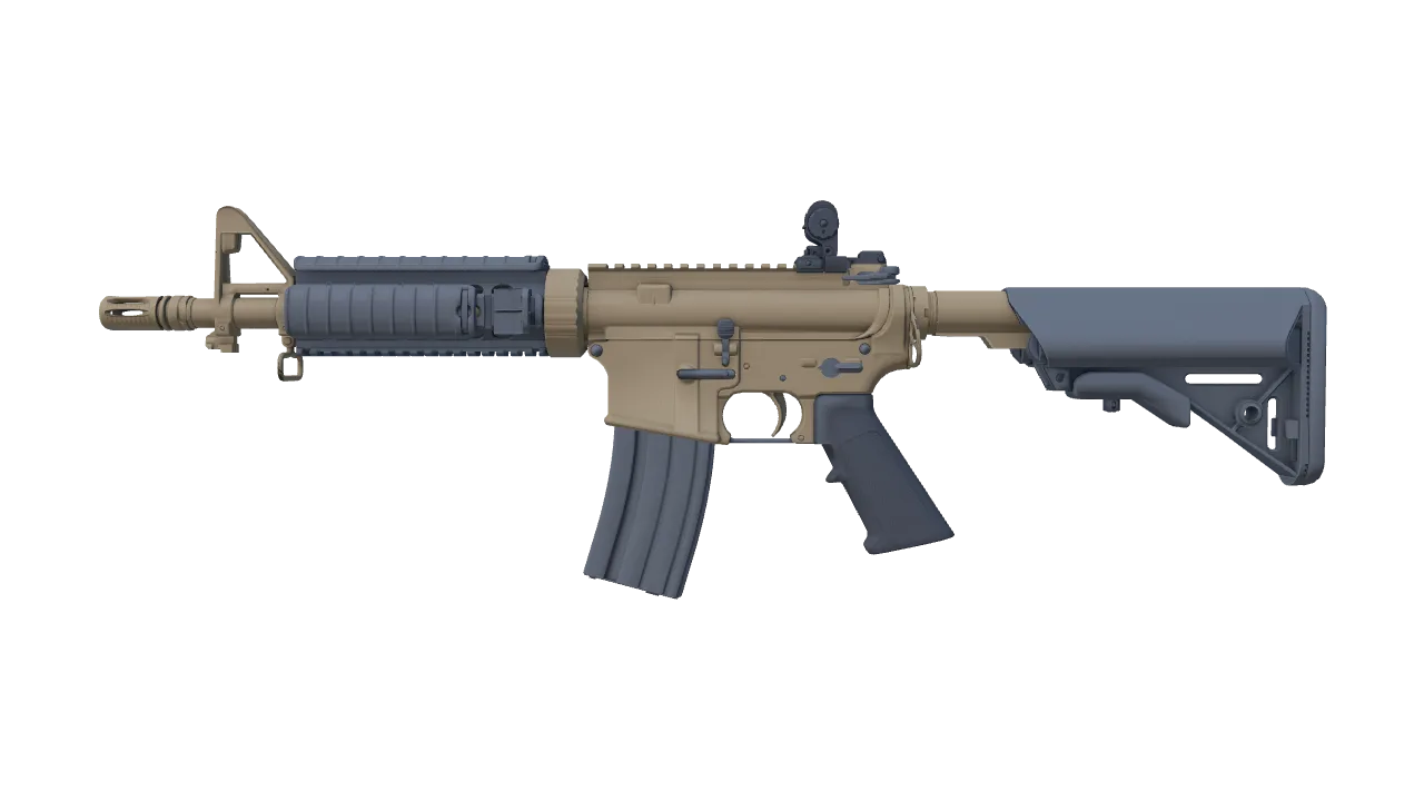 M4A4 | Tornado (Factory New) — Dust II light, front
