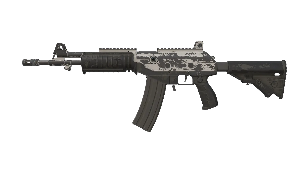 Galil AR | Tuxedo (Battle-Scarred) — Dust II light, front