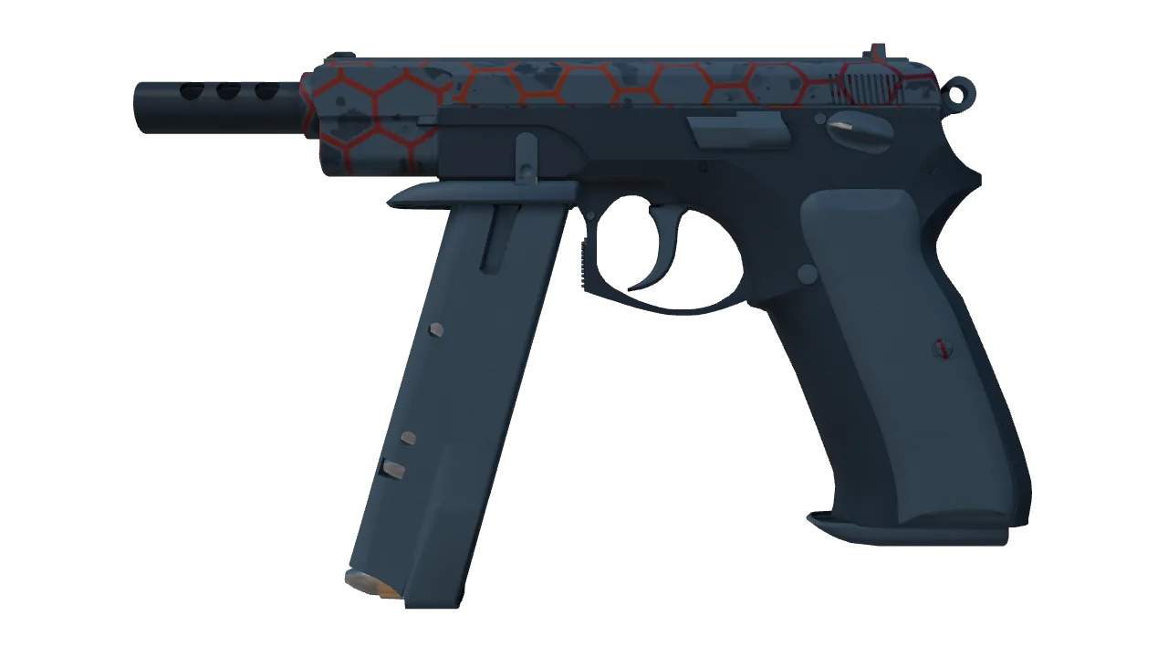 CZ75-Auto | Hexane (Factory New) — Dust II light, front