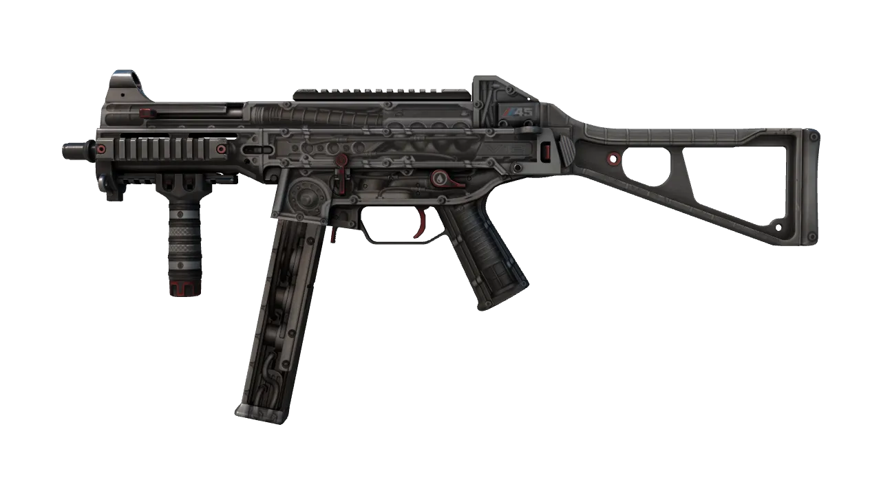 UMP-45 | Motorized (Minimal Wear) — Dust II light, front