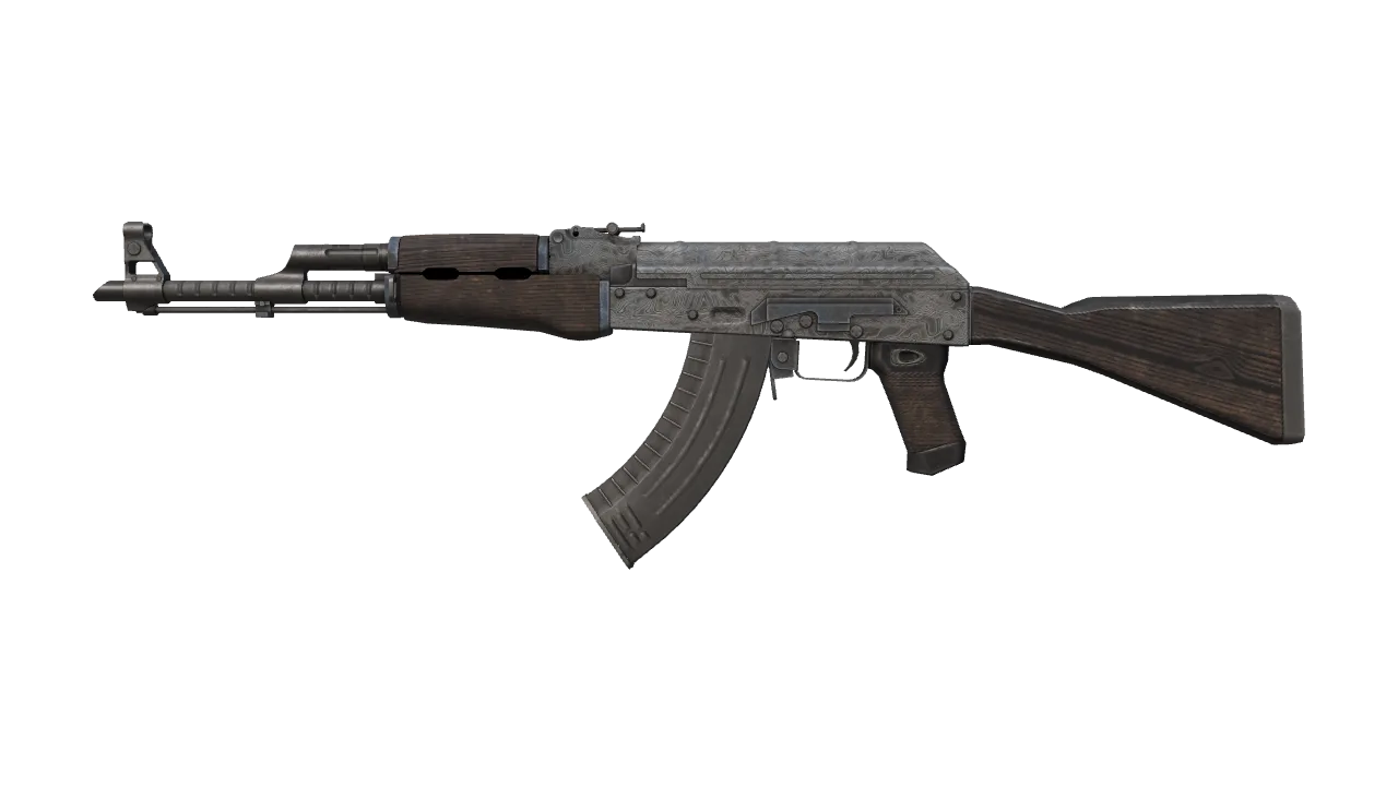 AK-47 | Steel Delta (Factory New) — Dust II light, front