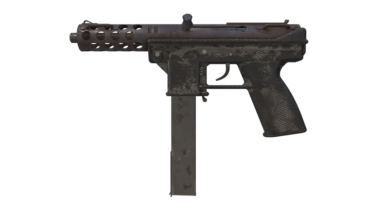 Tec-9 | Slag (Battle-Scarred) — Dust II light, front