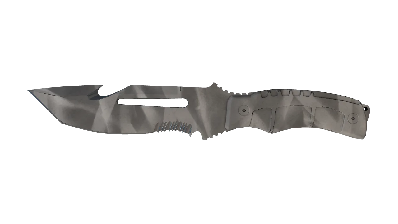 ★ Survival Knife | Urban Masked (Field-Tested) — Dust II light, front