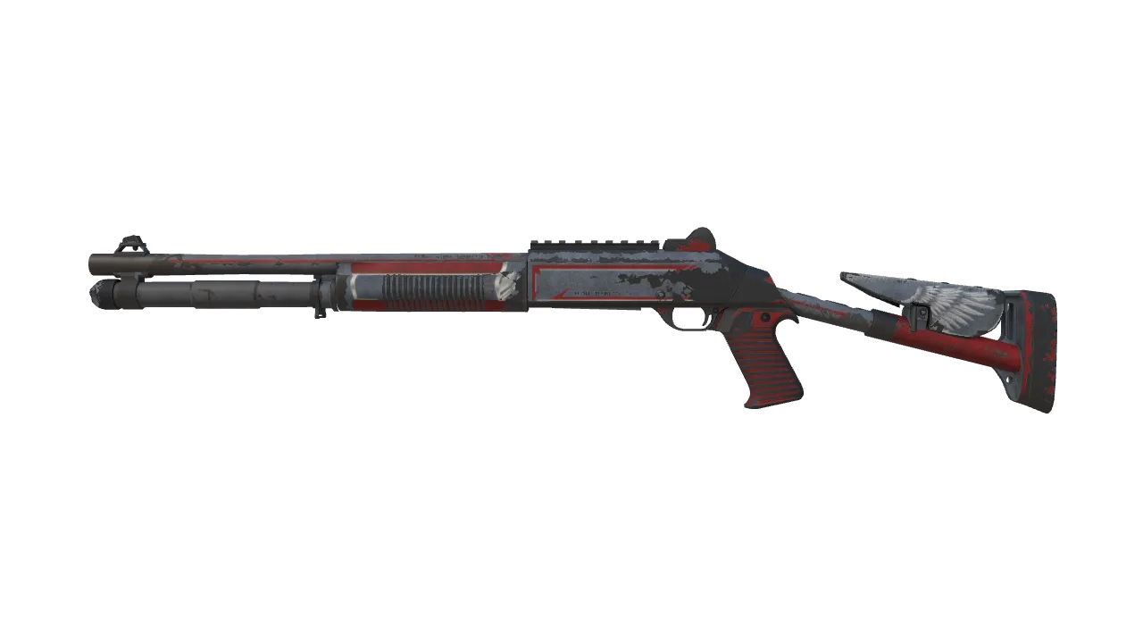 StatTrak™ XM1014 | Heaven Guard (Well-Worn) — Dust II light, front