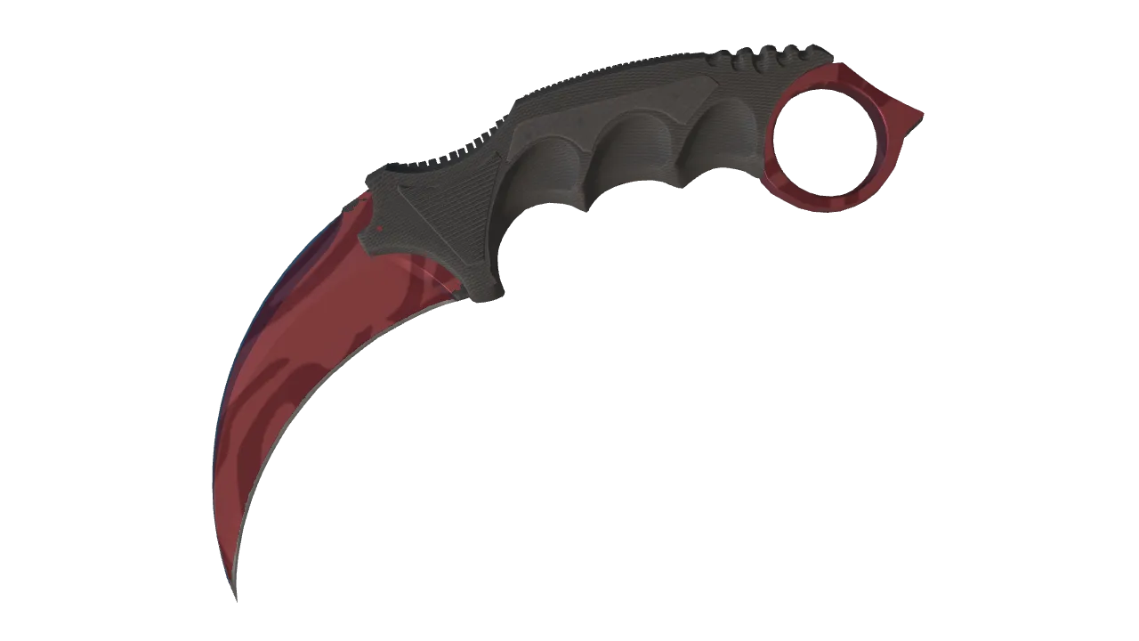 Karambit | Slaughter seed #386, front
