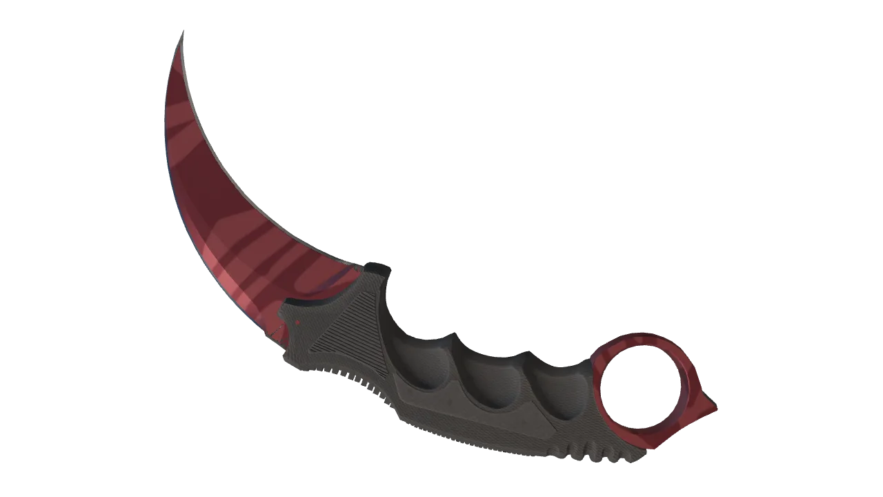 Karambit | Slaughter seed #881, back