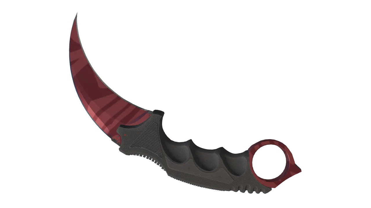 Karambit | Slaughter seed #97, back