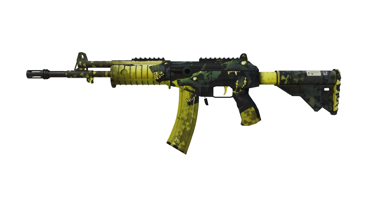 Galil AR | Cerberus (Field-Tested) — Dust II light, front