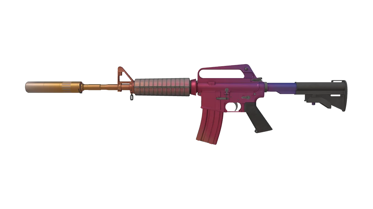M4A1-S | Fade (Factory New) — Dust II light, front