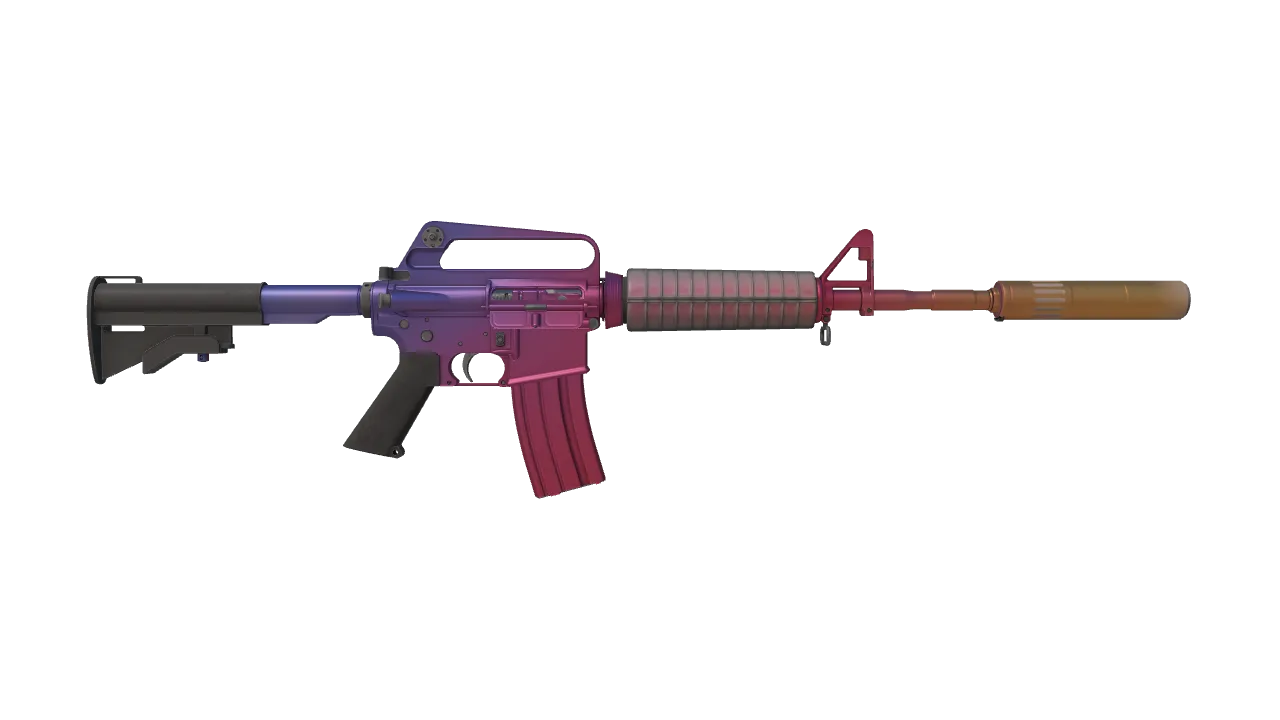 M4A1-S | Fade seed #759, back