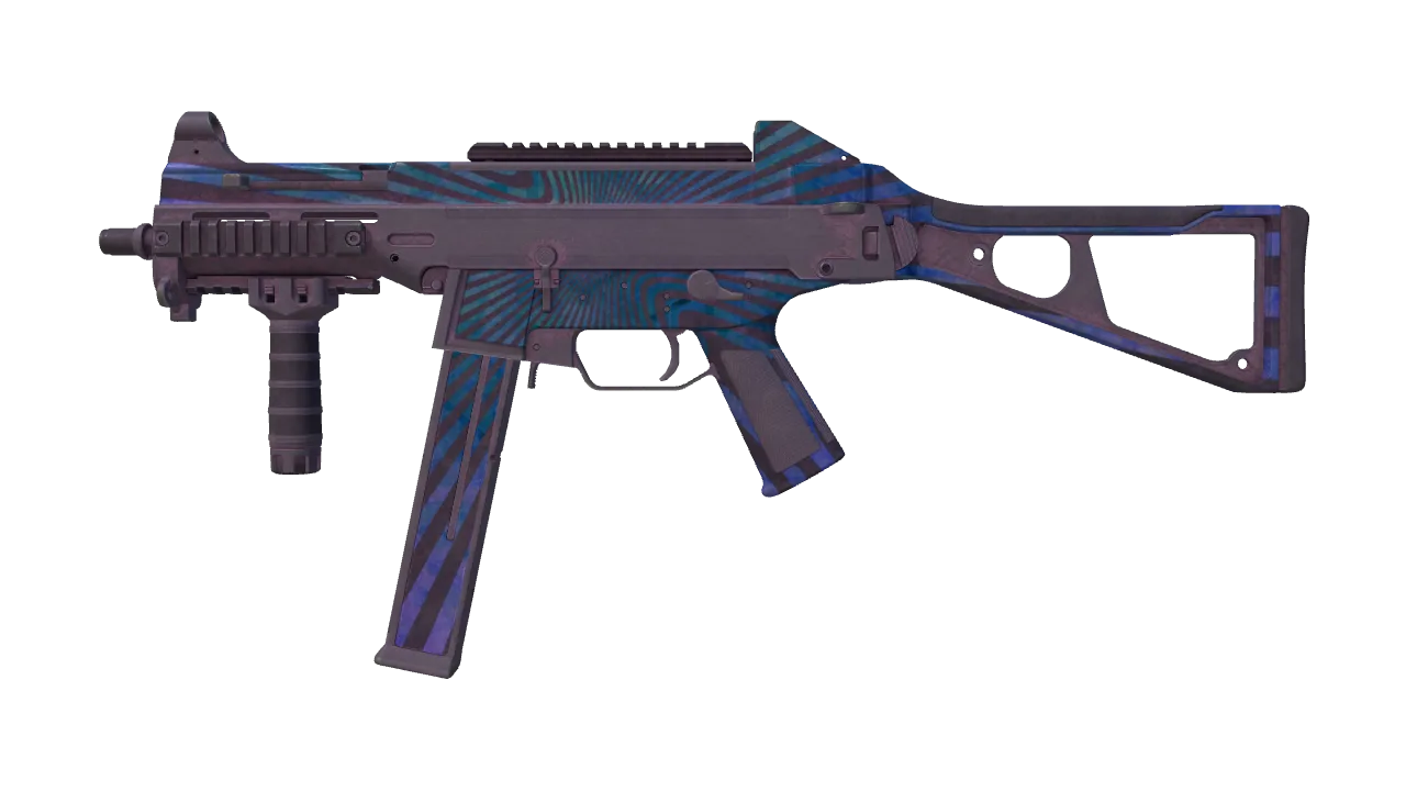 UMP-45 | Continuum (Battle-Scarred) — Dust II light, front
