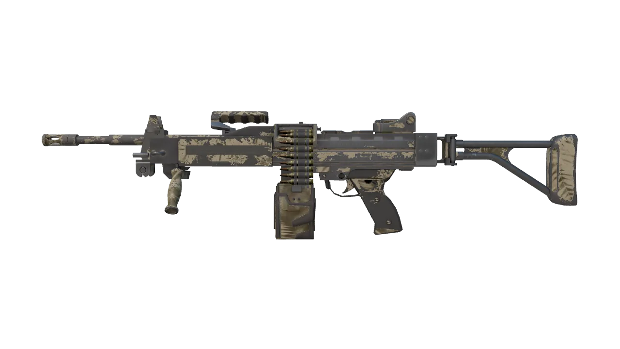 Souvenir Negev | Palm (Battle-Scarred) — Dust II light, front