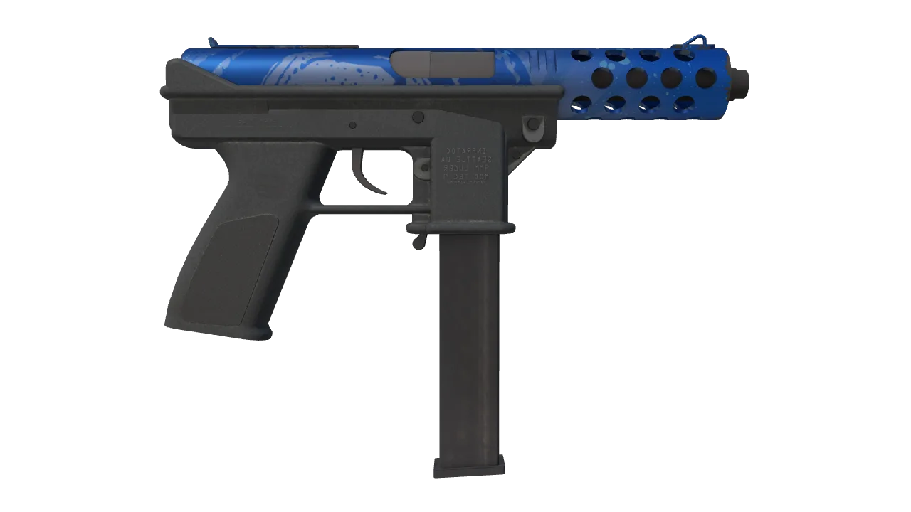 Tec-9 | Ice Cap seed #760, back