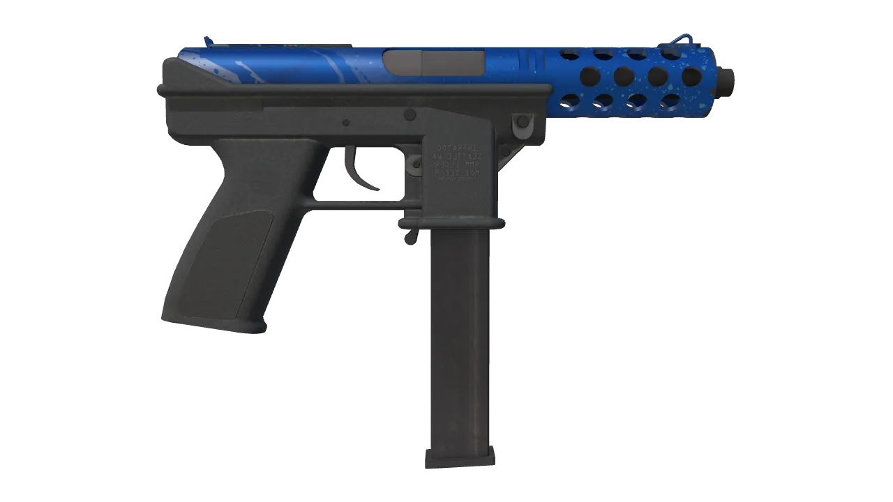 Tec-9 | Ice Cap seed #774, back