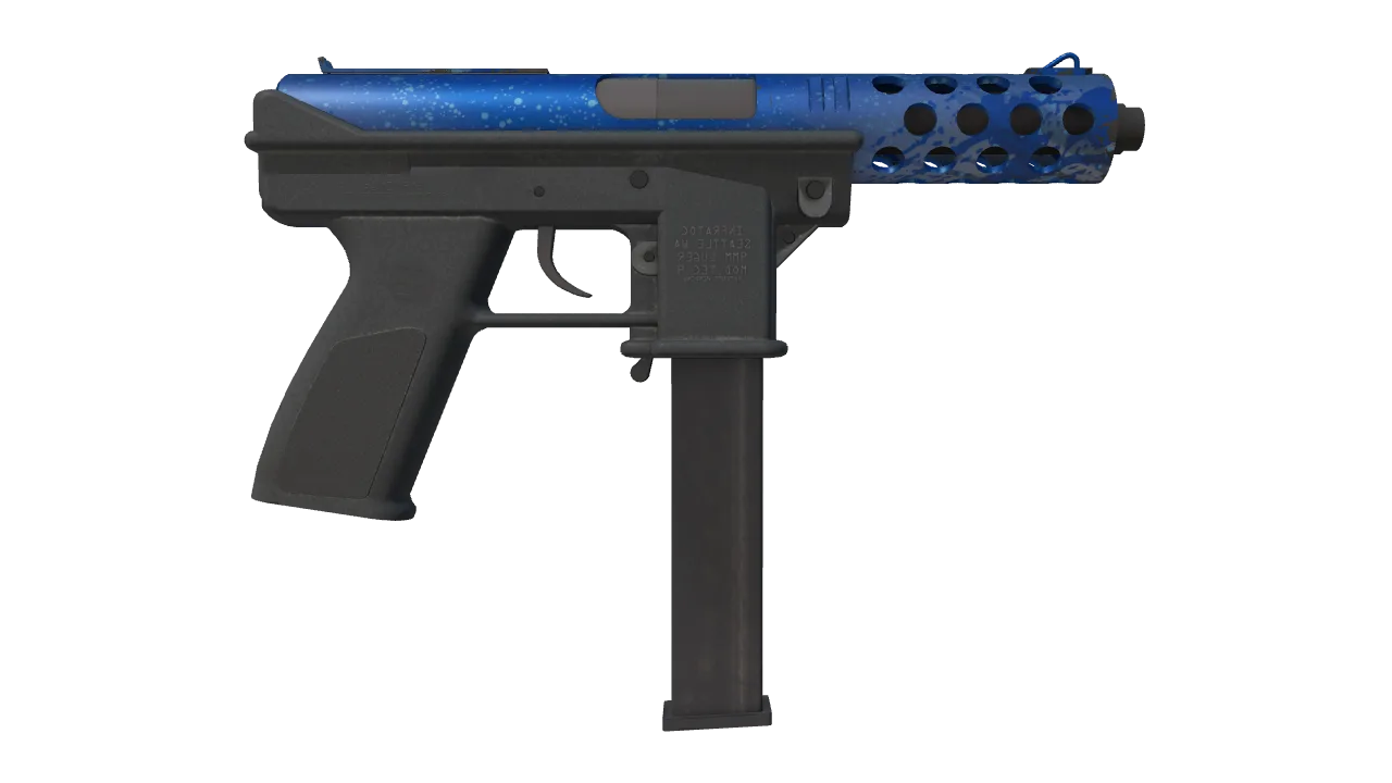 Tec-9 | Ice Cap seed #910, back