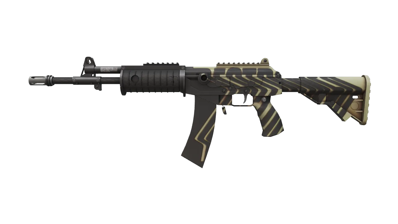 Galil AR | Destroyer (Factory New) — Dust II light, front