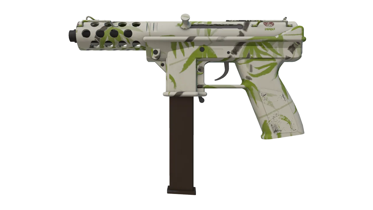 Tec-9 | Bamboo Forest (Factory New) — Dust II light, front
