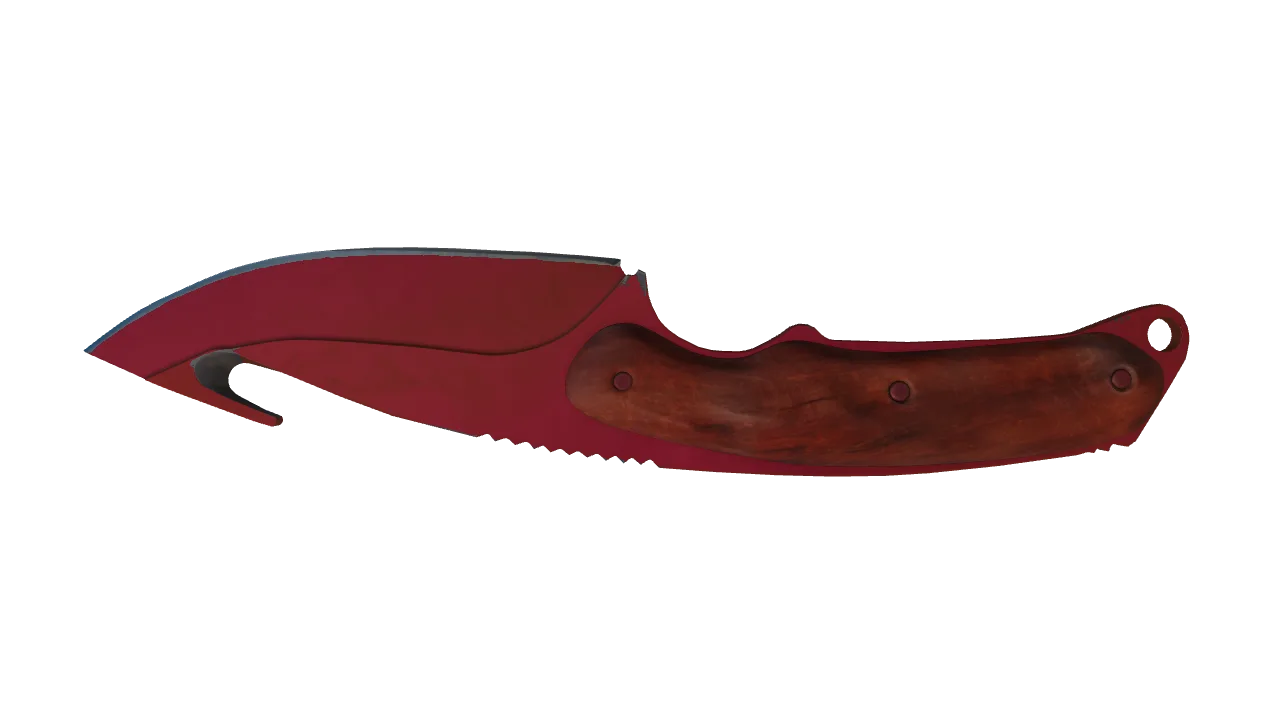 Gut Knife | Doppler (Ruby) seed #71, back